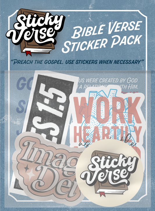 Bible Verse Sticker Pack!