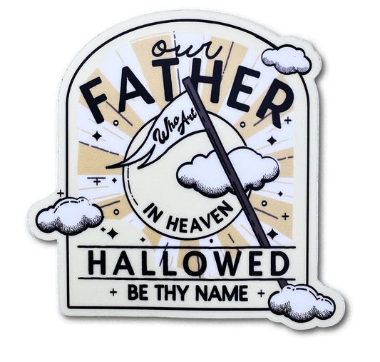Lord's Prayer Sticker