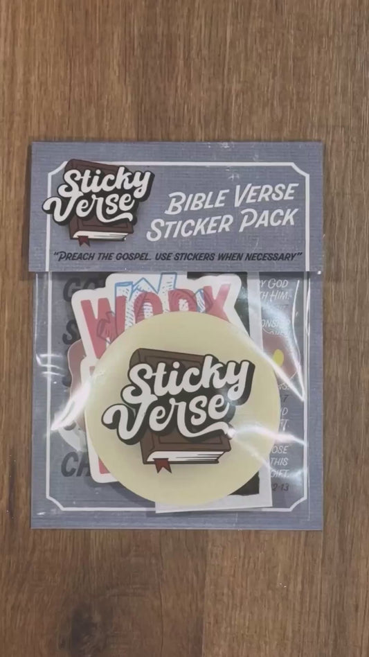 Bible Verse Sticker Pack!